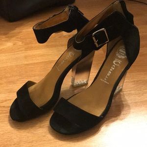 Jeffrey Campbell clear heels
